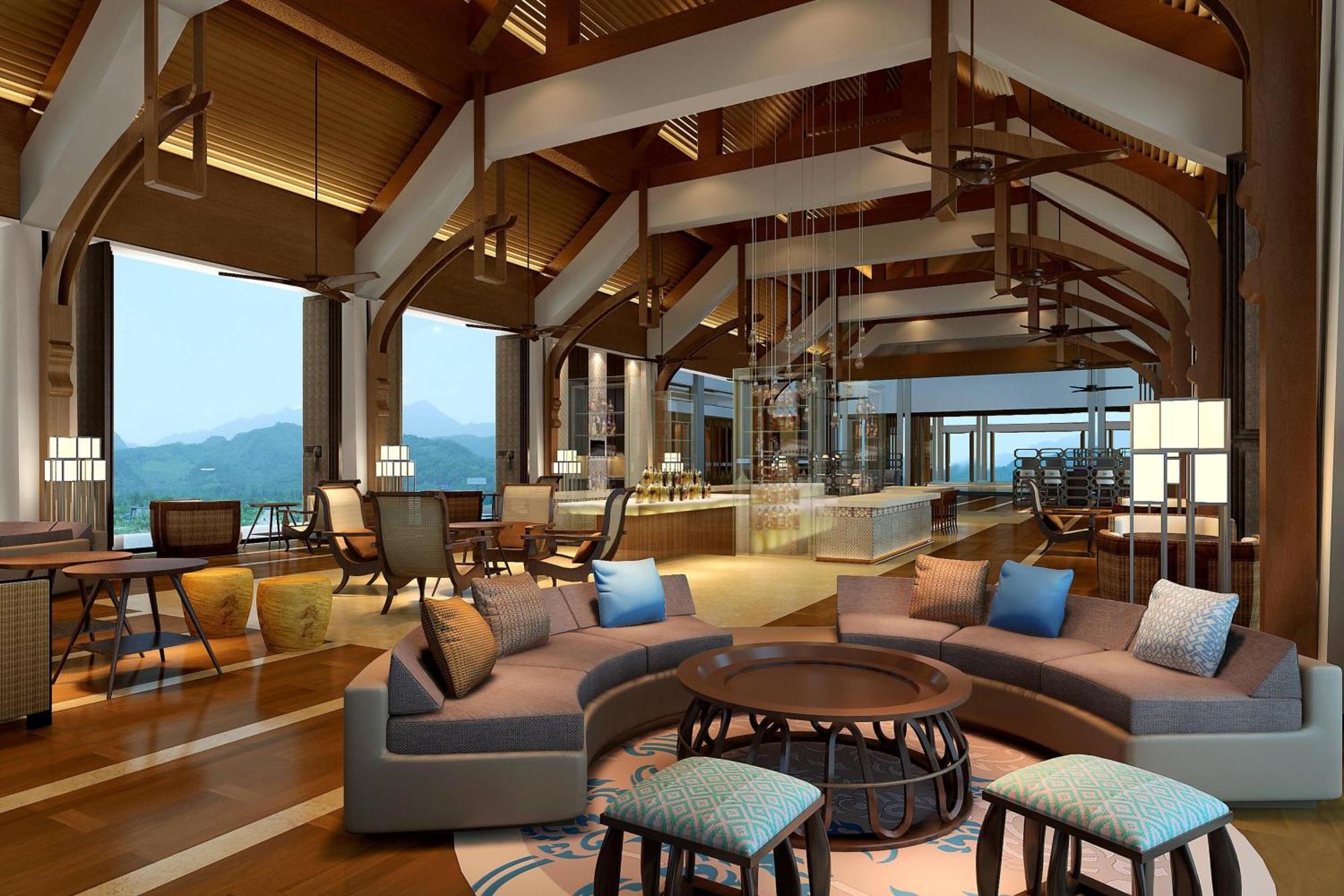 Sheraton Grand Xishuangbanna Hotel Jinghong Exterior foto